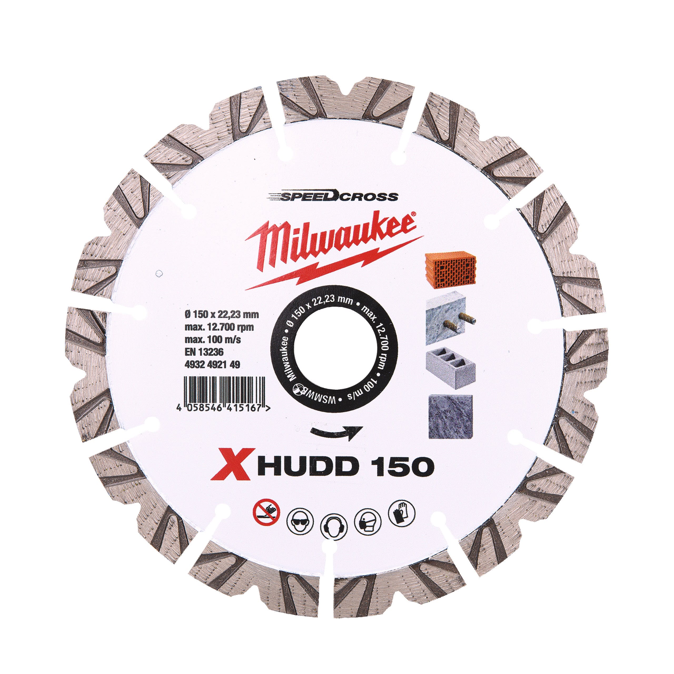MILWAUKEE - DISQUES DIAMANT