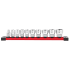 MILWAUKEE - SET DE DOUILLE 6 PANS 3/8" IMPERIAL