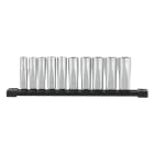 MILWAUKEE - SET DOUILLE 6 PANS LONGUE 3/8"