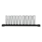 MILWAUKEE - SET DOUILLES 6 PANS LONGUE 3/8"