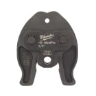 MILWAUKEE - MÂCHOIRES PINCES A SERTIR FORCE LOGIC J12-B 1/4"