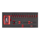 MILWAUKEE - MODULES SERVANTE DOUILLES LONGUE 1/4