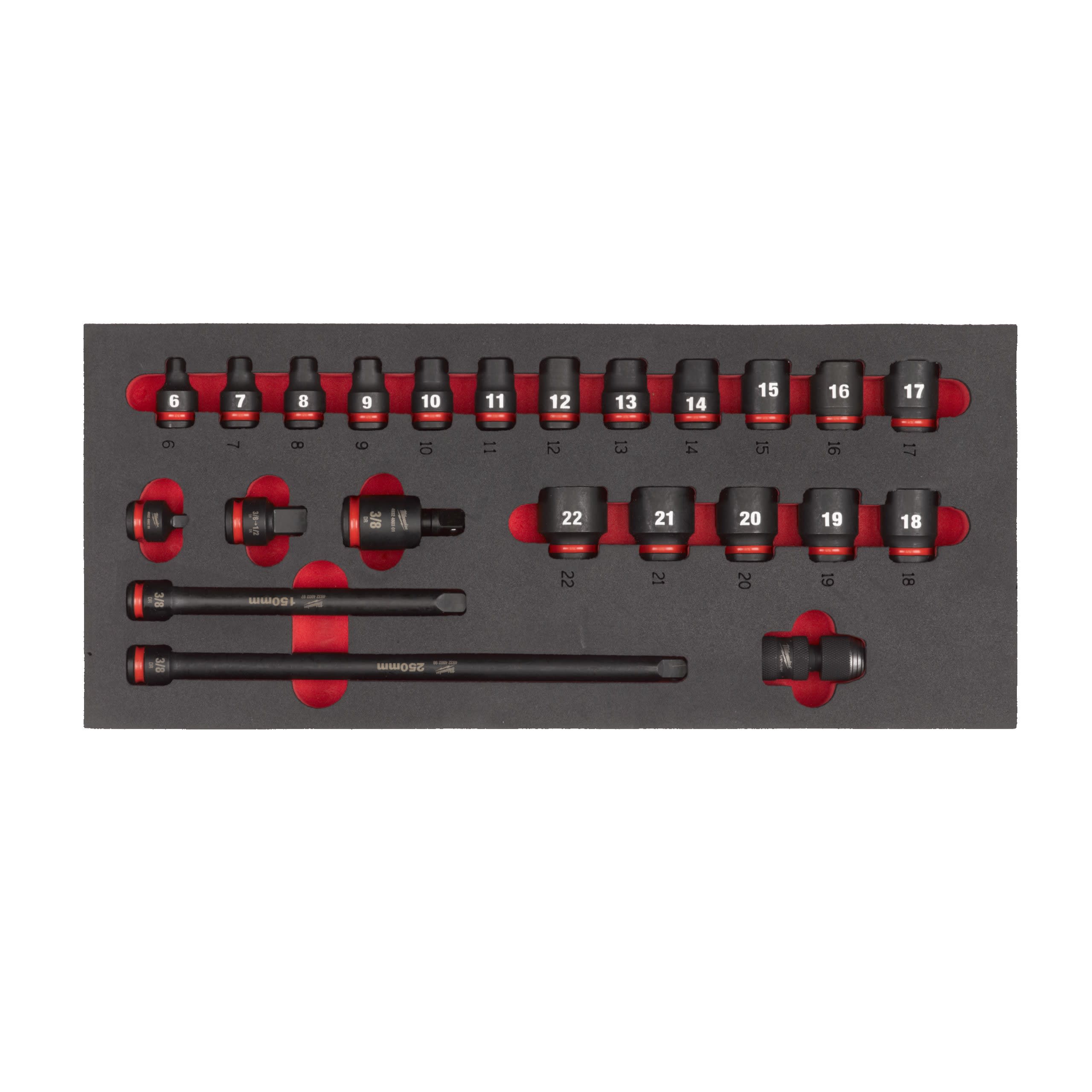 MILWAUKEE - MODULES SERVANTE DOUILLES 3/8