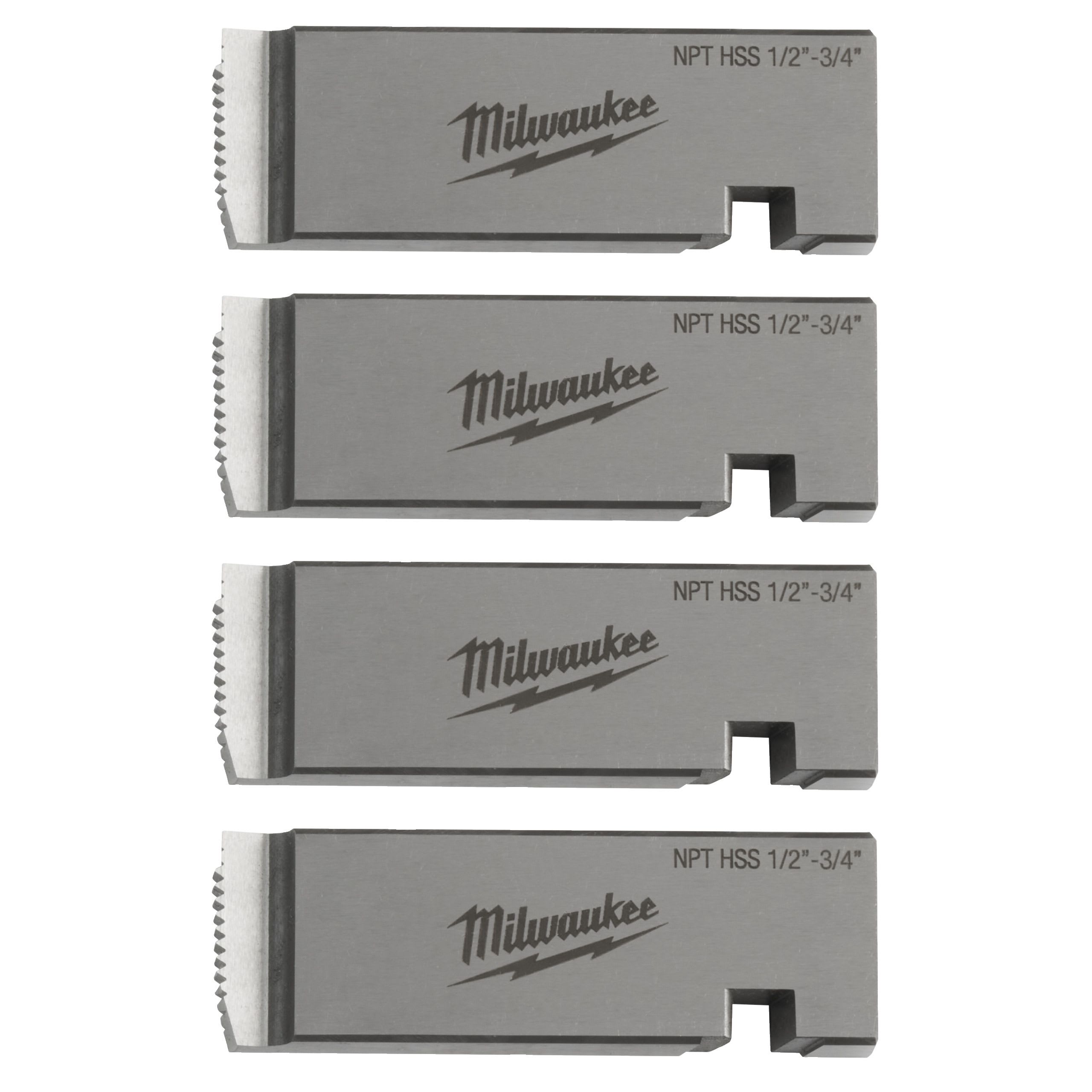 MILWAUKEE - Accessoire Filière Stationnaire Mxf Ptr2 - PTR2D 1/2"-3/4" NPT HSS