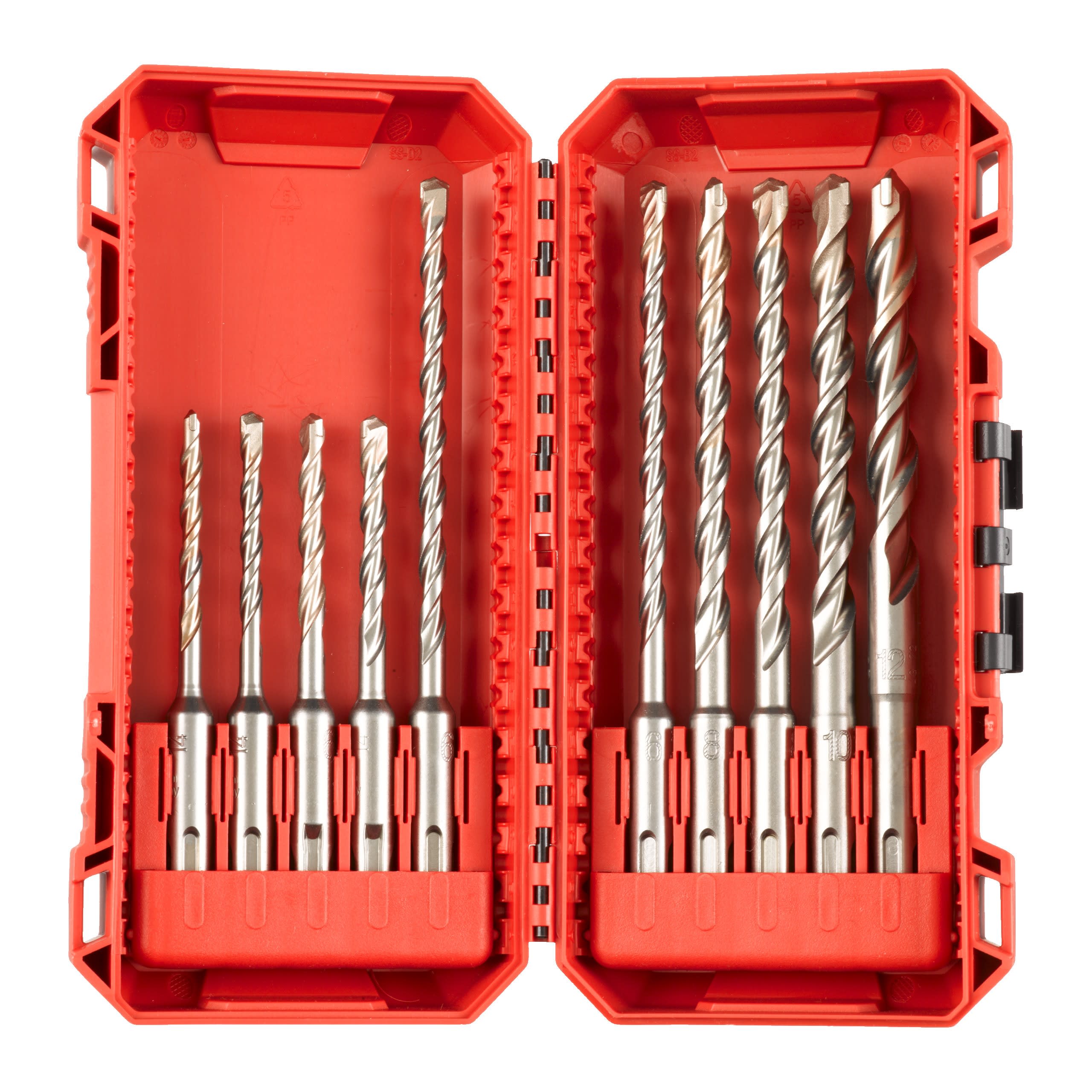MILWAUKEE - FORETS SDS PLUS EN COFFRET - FORET SDS PLUS COFFRETS DE FORET