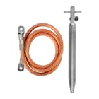 MILWAUKEE - MÂCHOIRE & LAME - COUPE CABLE FORCE LOGIC - KIT DE MISE À TERRE M18 HSFC125R