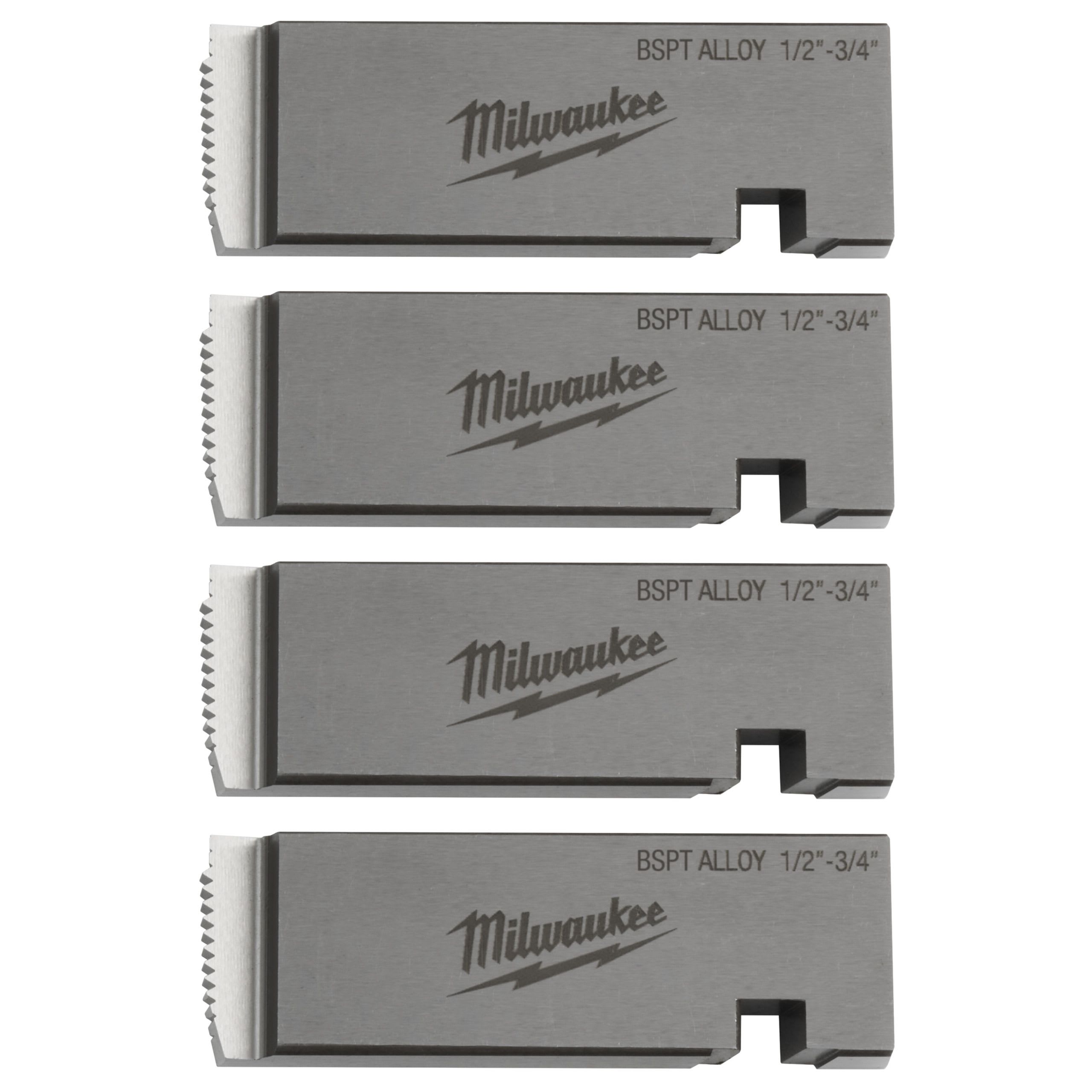 MILWAUKEE - Accessoire Filière Stationnaire Mxf Ptr2 - PTR2D 1/2"-3/4" BSPT ALLOY