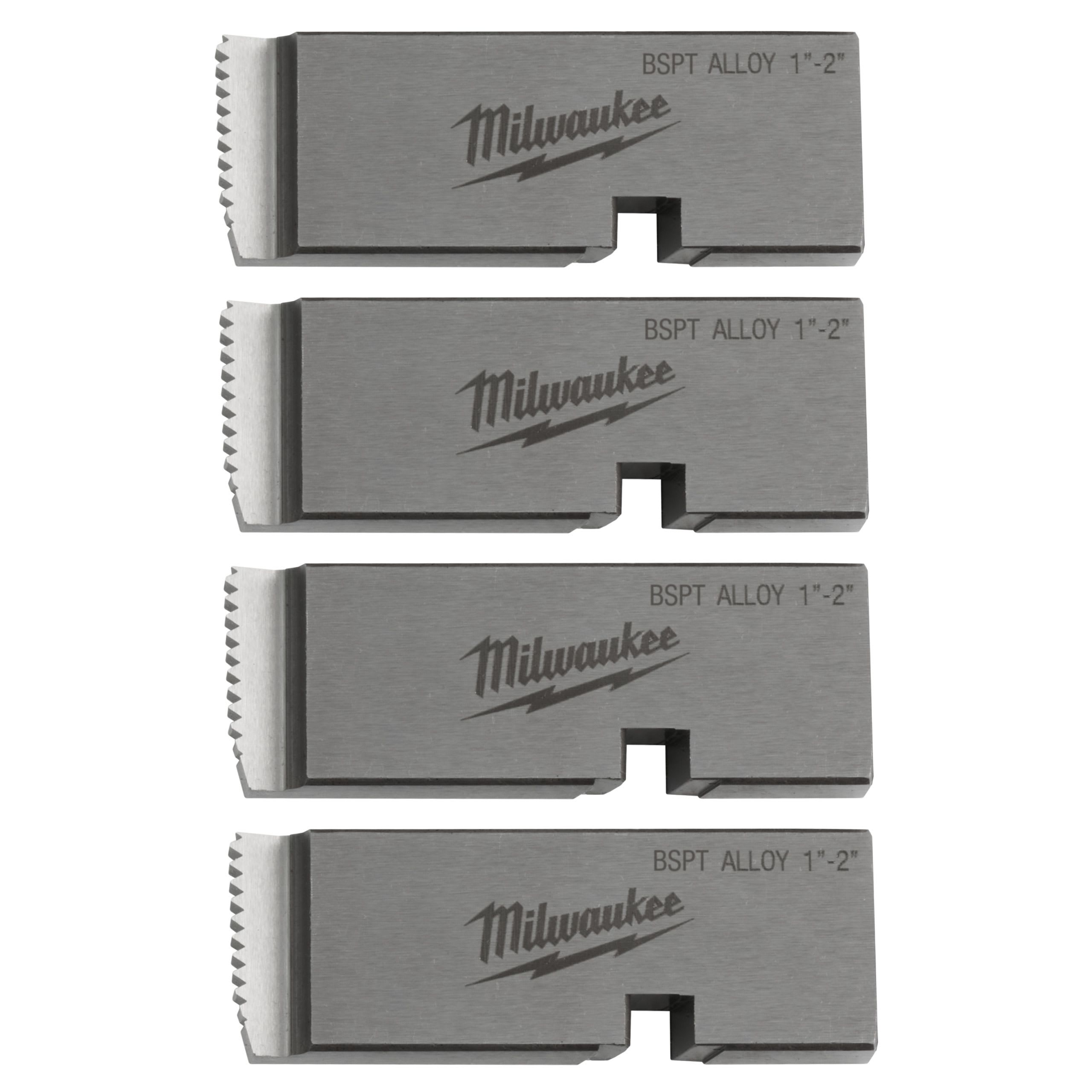 MILWAUKEE - ACCESSOIRE FILIÈRE STATIONNAIRE MXF PTR2 PTR2D 1"-2" BSPT ALLOY