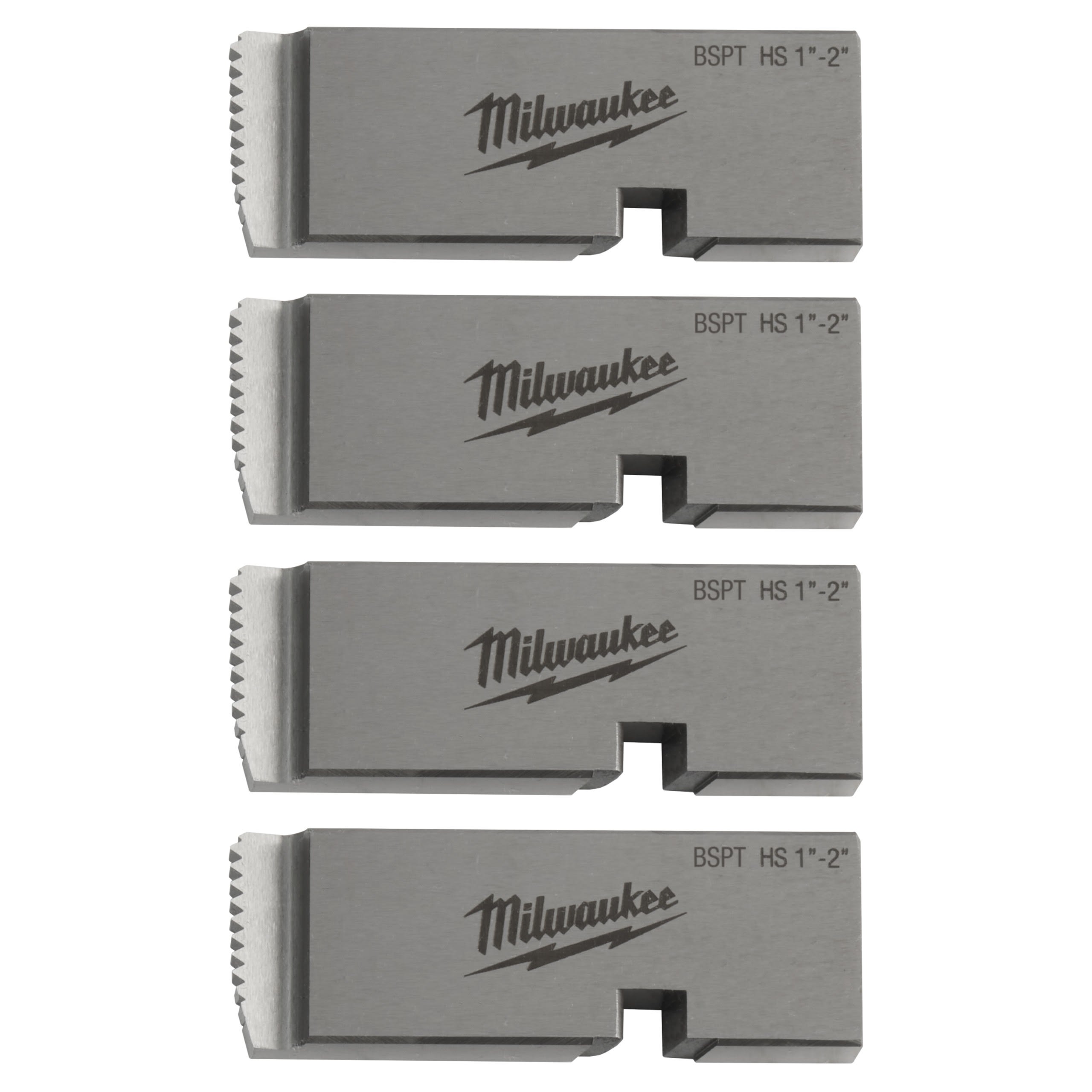 MILWAUKEE - ACCESSOIRE FILIÈRE STATIONNAIRE MXF PTR2-PTR2D 1"-2" BSPT HS PTR2D 1"-2" BSPT HS