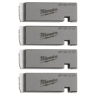 MILWAUKEE - Set de peignes 1/2"-3/4" BSPT HSS - Carton