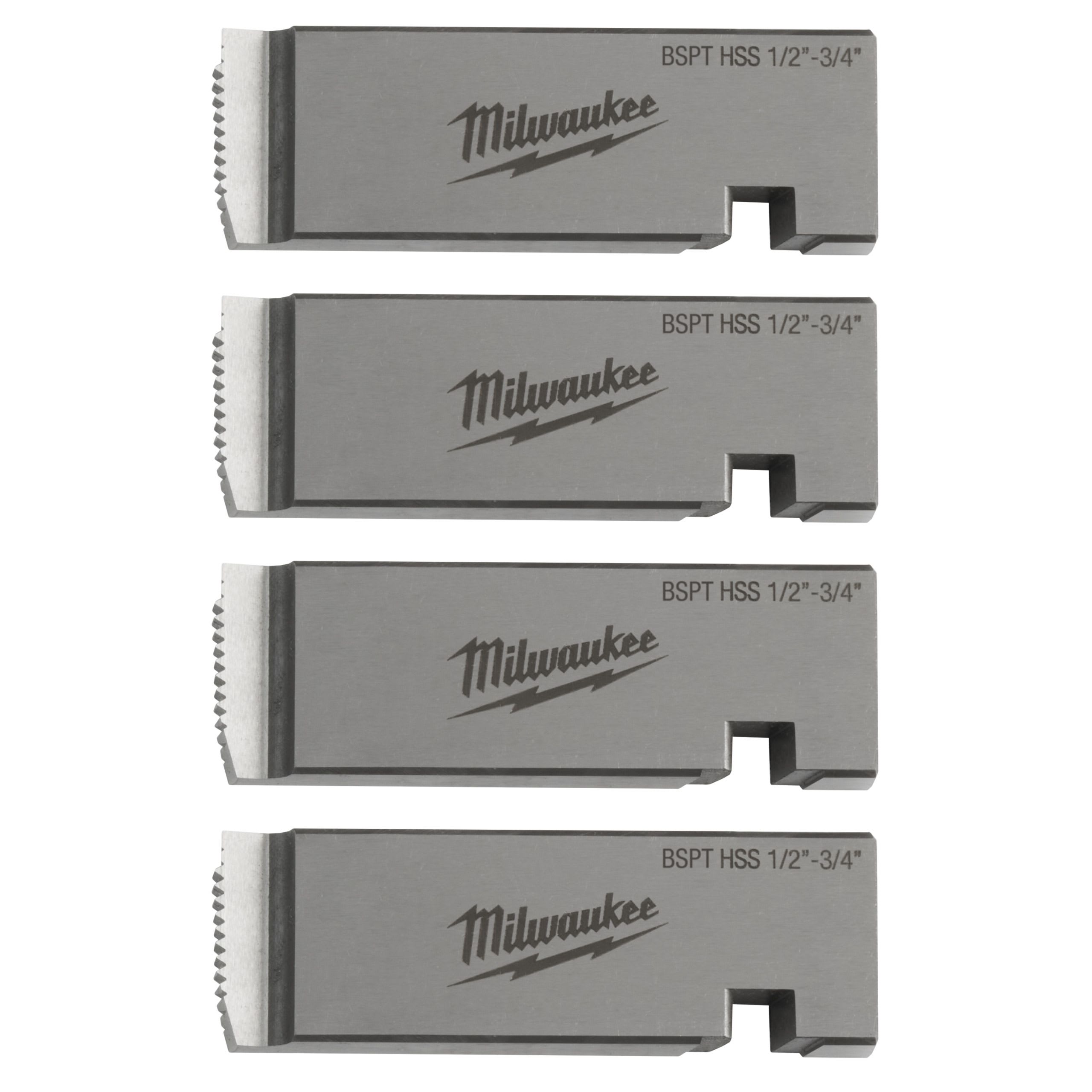 MILWAUKEE - Accessoire Filière Stationnaire Mxf Ptr2 - PTR2D 1/2"-3/4" BSPT HSS