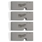MILWAUKEE - Set de peignes 1"-2" BSPT HSS - Carton