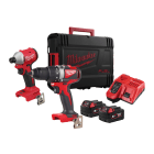 MILWAUKEE - Powerpack 2 Outils 18 Volts Brushless - M18 BLPP2B3-502X