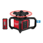 MILWAUKEE - LASER ROTATIF ONE-KEY ROTATIF ROUGE, HORIZONTAL, 600 M M18 RLOH600-201C