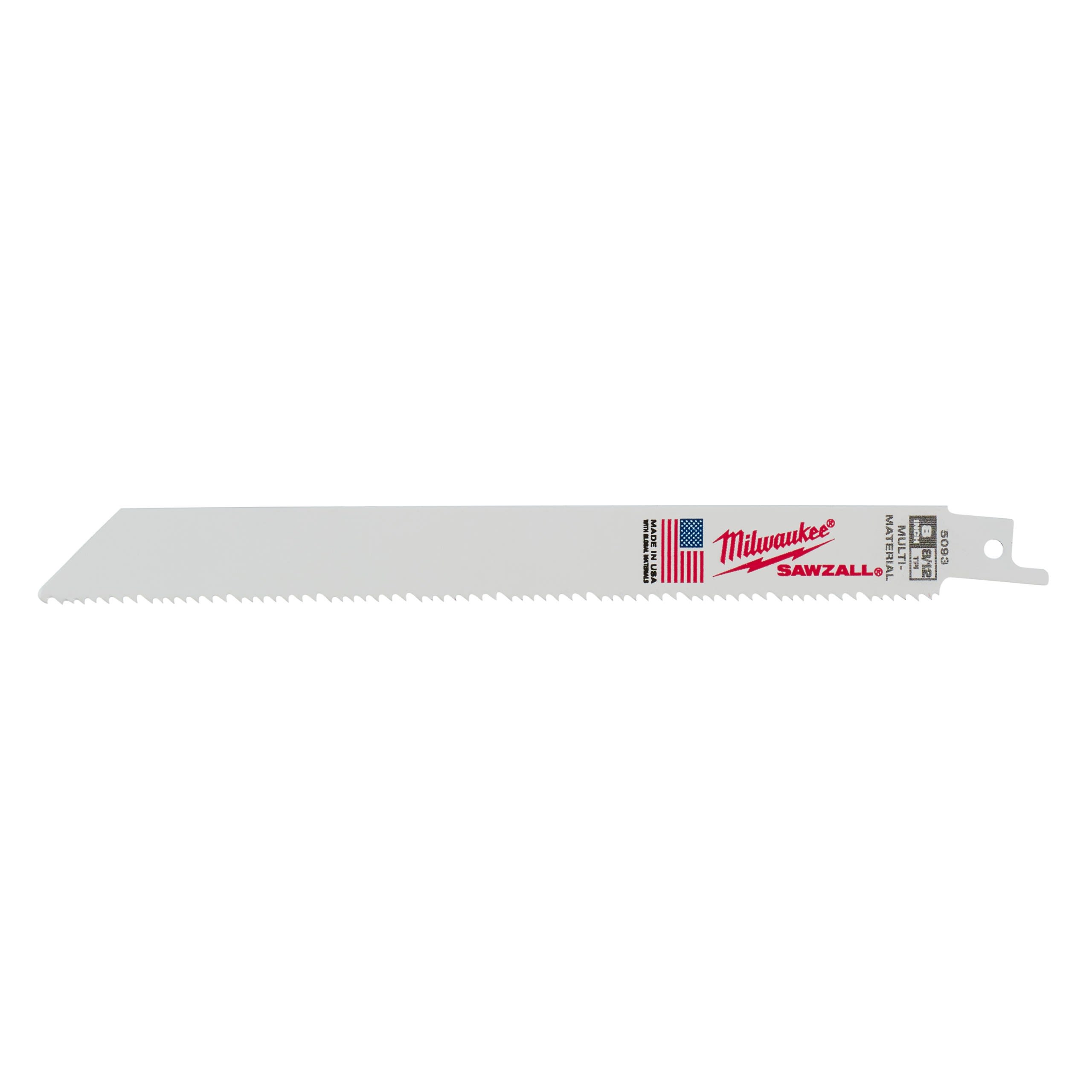 MILWAUKEE - LAMES DE SCIES SABRES UNIVERSELLE BOIS/MÉTAL/PLASTIQUE