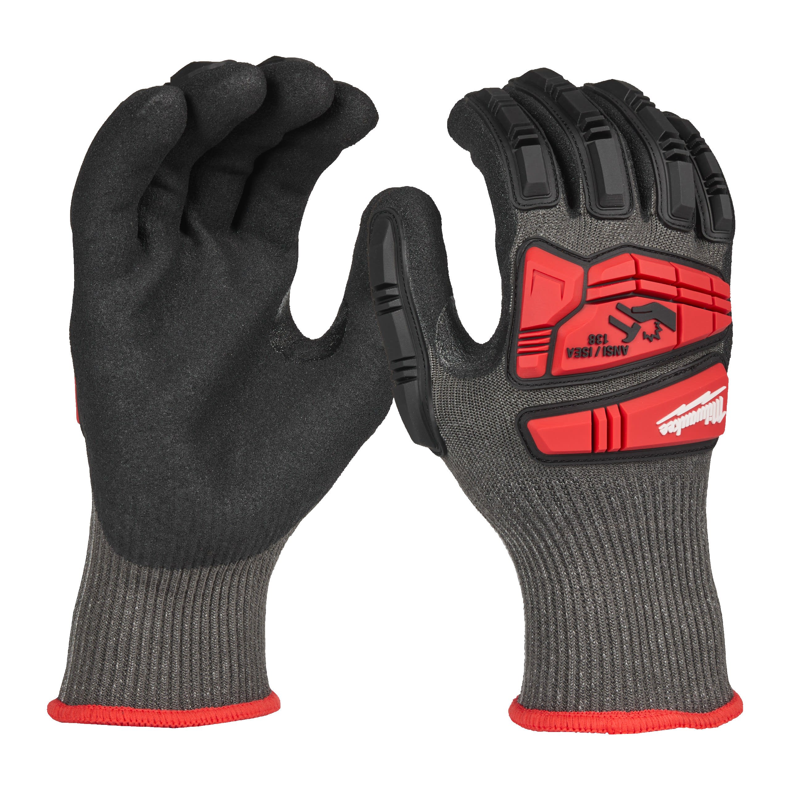 MILWAUKEE - GANTS ANTI-CHOC & ANTI-COUPURE ENDUCTION NITRILE