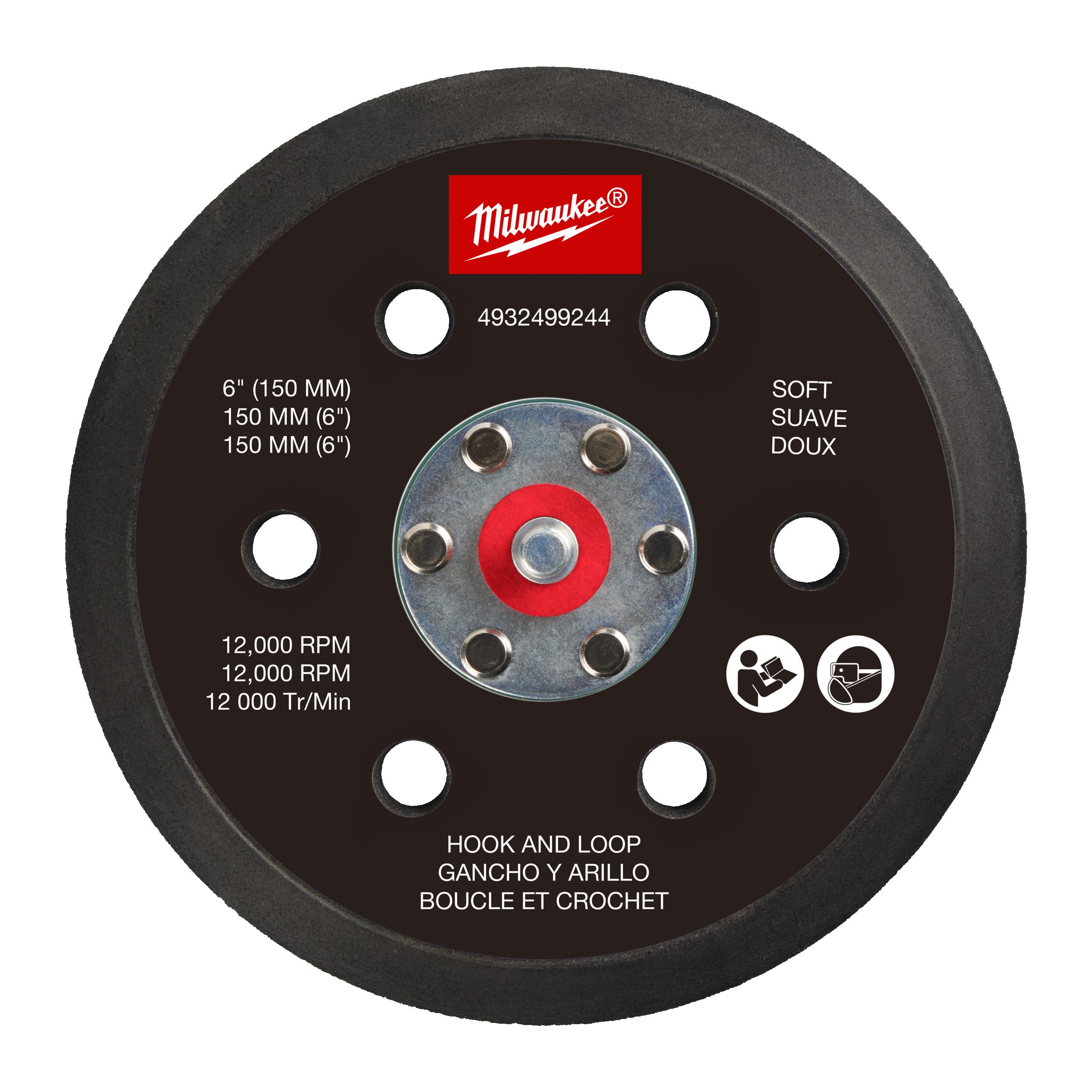 MILWAUKEE - ACCESSOIRE POLISSEUSES M12 FROSBPSH150