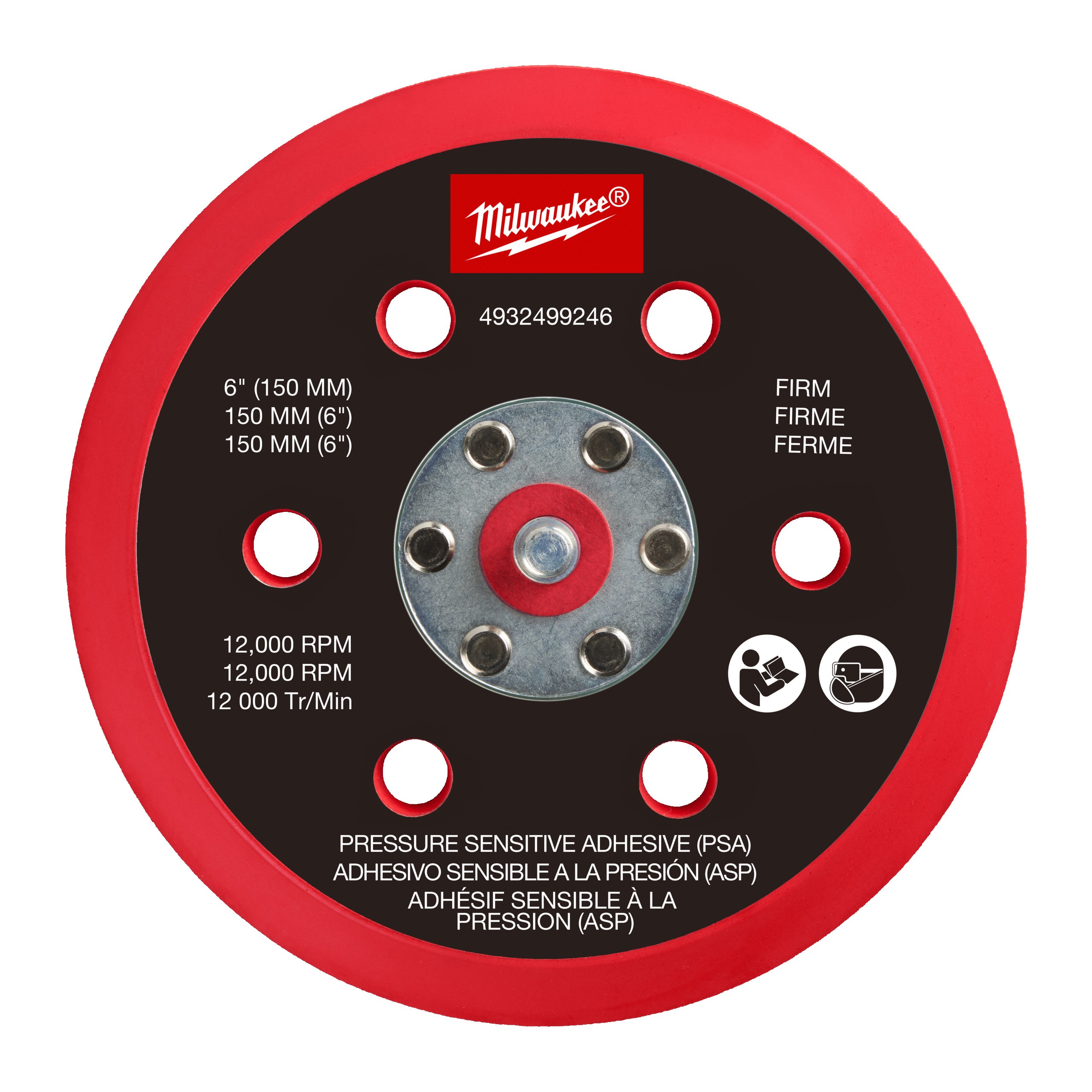MILWAUKEE - ACCESSOIRE POLISSEUSES M12 FROSBPSP150