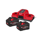 MILWAUKEE - Pack Nrg 18 Volts 8Ah Forge - M18 FORGENRG-802DBSC