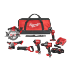 MILWAUKEE - POWERPACK 6 OUTILS 18 VOLTS FUEL M18 FPP6G3-502B