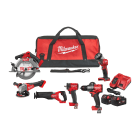 MILWAUKEE - POWERPACK 6 OUTILS 18 VOLTS FUEL M18 FPP6H3-502B