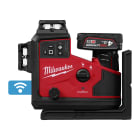 MILWAUKEE - LASER VERT 3 LIGNES 12 VOLTS M12 A3PLO-401C