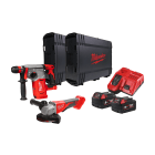 MILWAUKEE - Powerpack 2 Outils 18 Volts Brushless - M18 BLPP2G-502X