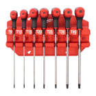 MILWAUKEE - SET DE CLÉS MALES TORX POIGNÉE EN T A FRAPPER 7PCS