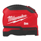 MILWAUKEE - MÈTRE À RUBAN AUTOLOCK 8M/25MM 1PC