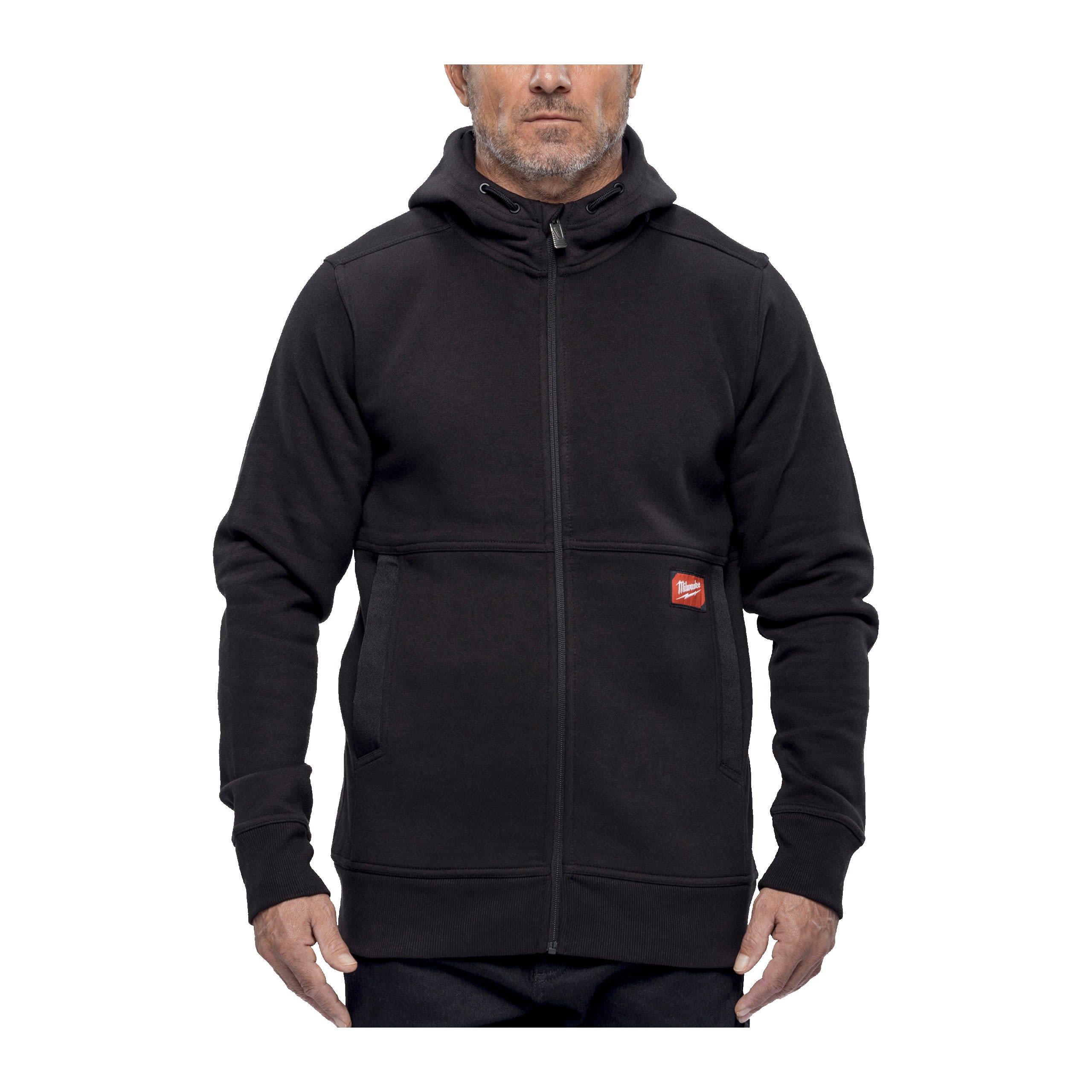 MILWAUKEE - SWEATS �À CAPUCHE GRIDIRON? HOODIE ZIPPÉ NOIR 2XL