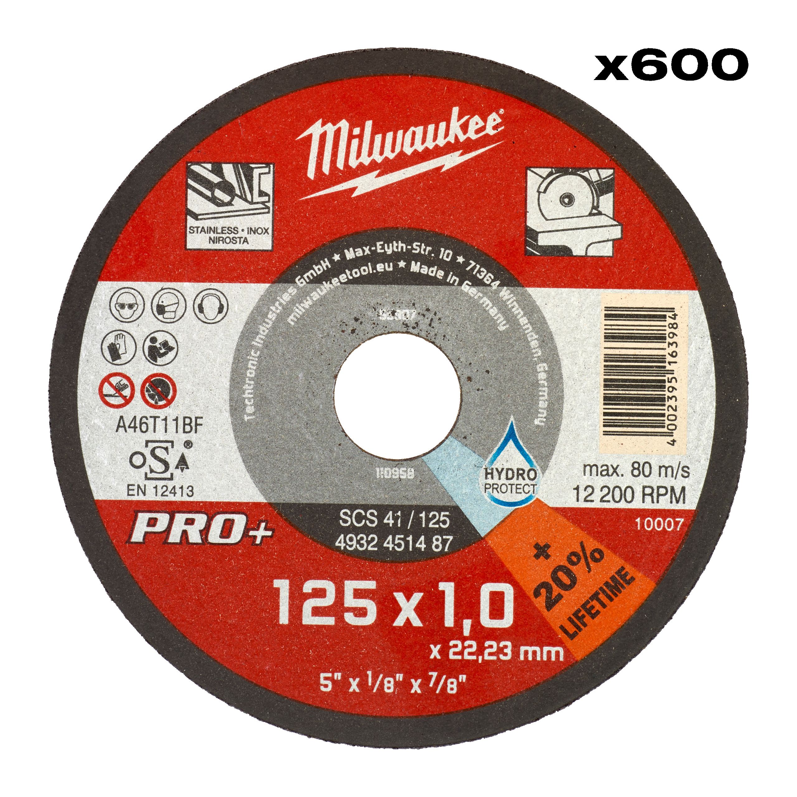 MILWAUKEE - Disques A Tronconner Pro+ - 4932500580