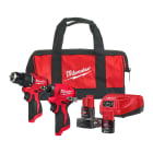 MILWAUKEE - POWERPACK 2 OUTILS 12 VOLTS M12 BLPP2B-422B