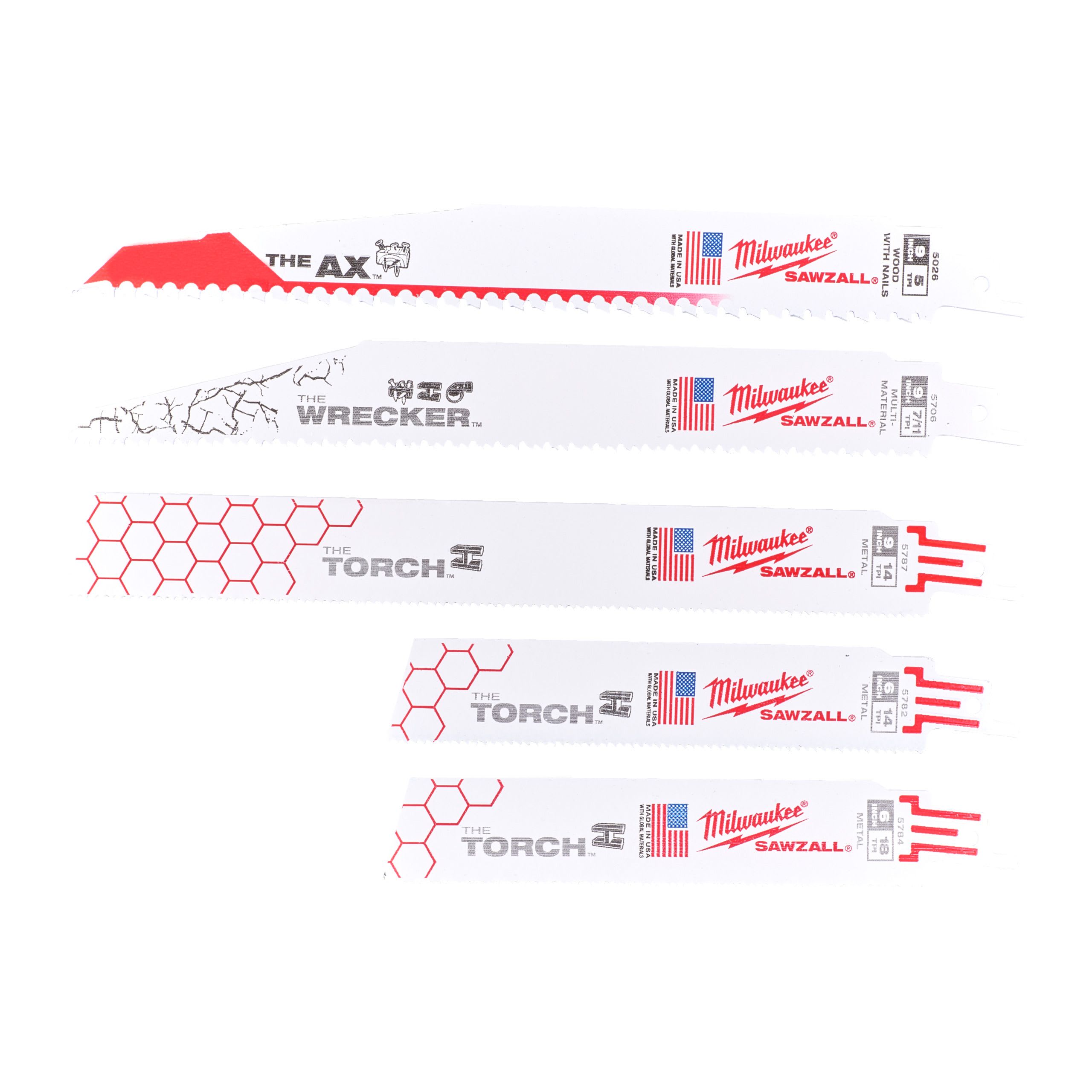 MILWAUKEE - Sets Lames De Scies Sabres - 49472205