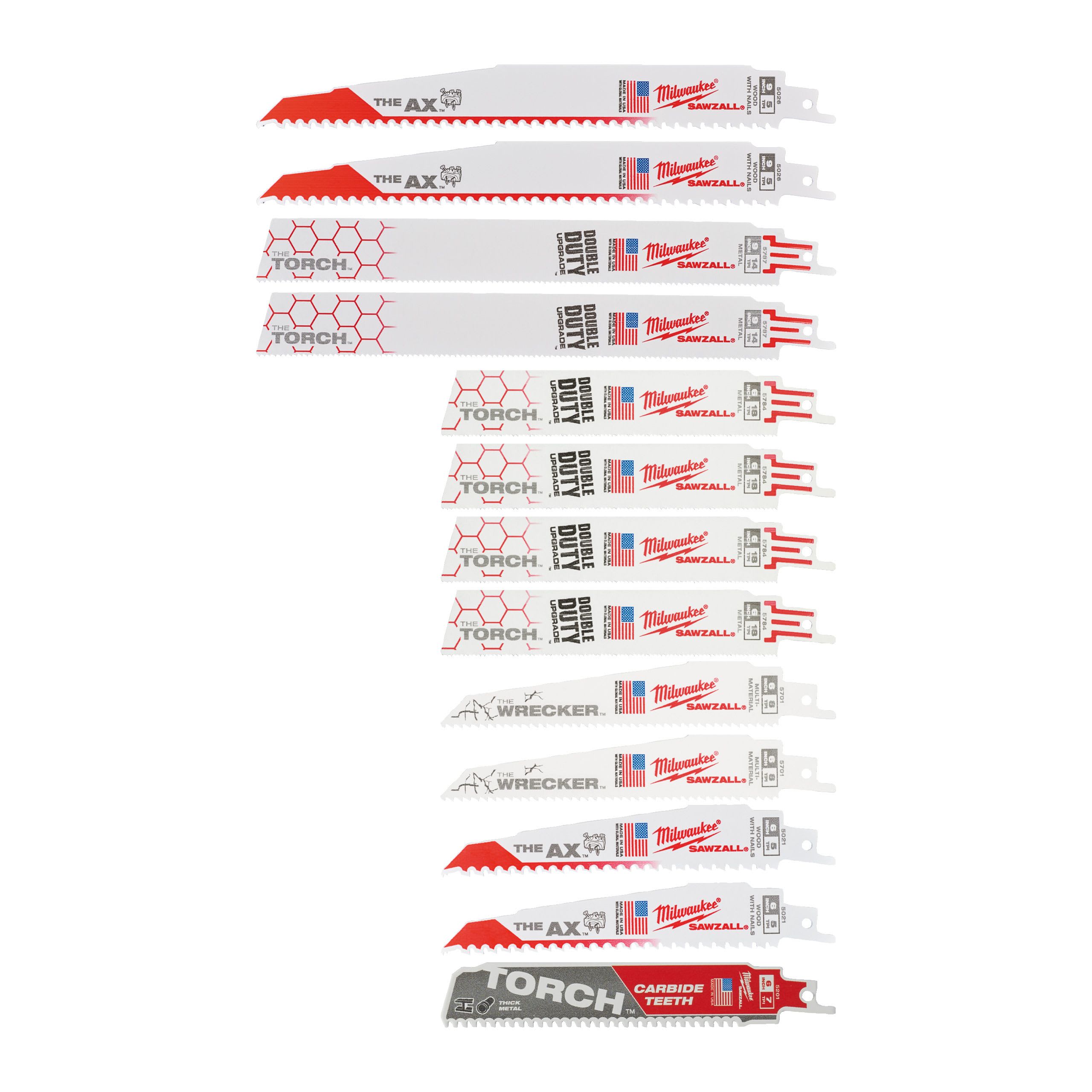 MILWAUKEE - Sets Lames De Scies Sabres - 49472231