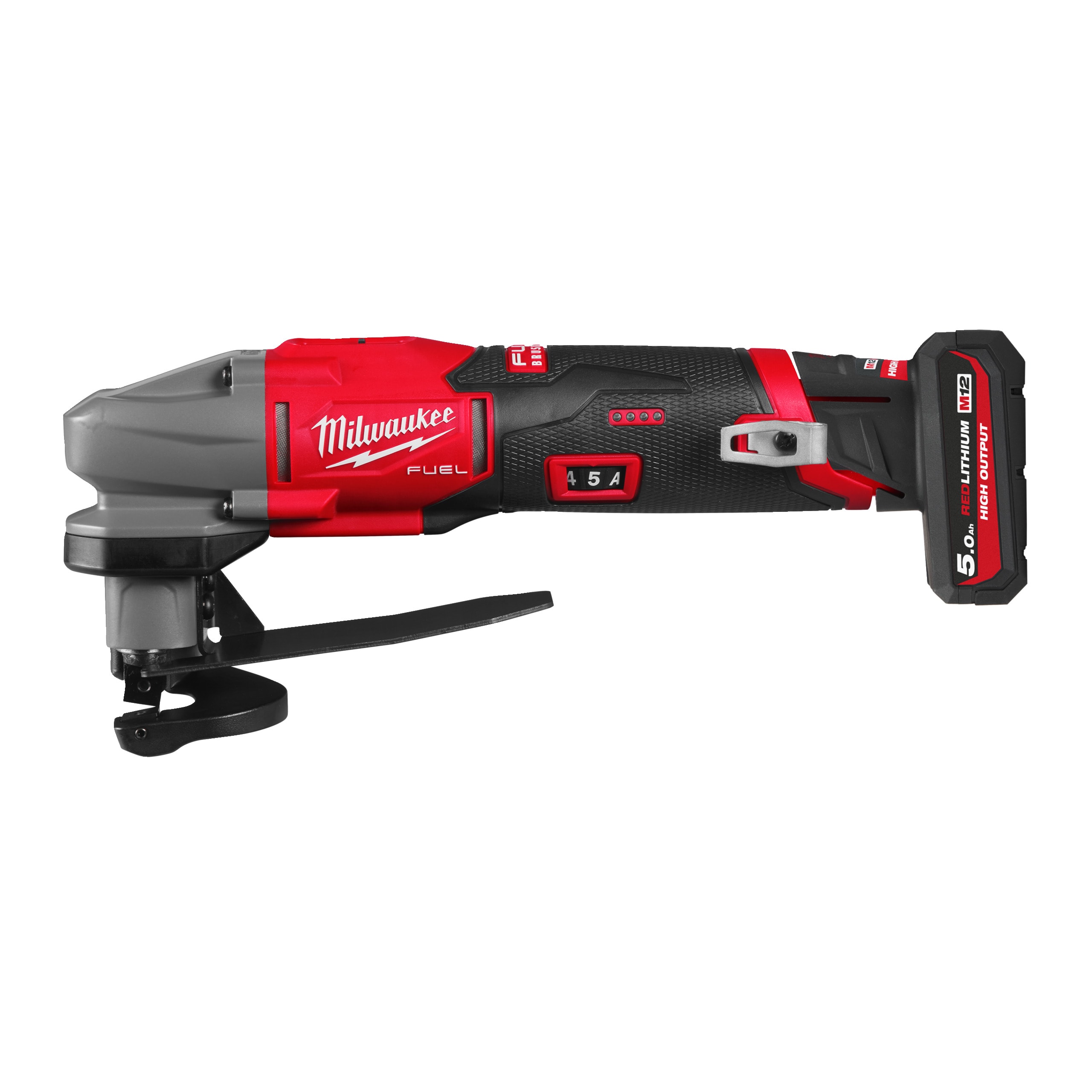 MILWAUKEE - M12 FMS16-522B - Cisaille à tôle FUEL, 12V, 5.0 Ah, 2,0Ah