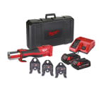 MILWAUKEE - PINCE A SERTIR 18 VOLTS BRUSHLESS FORCE LOGIC M18 BLHPT-202C TH-SET2