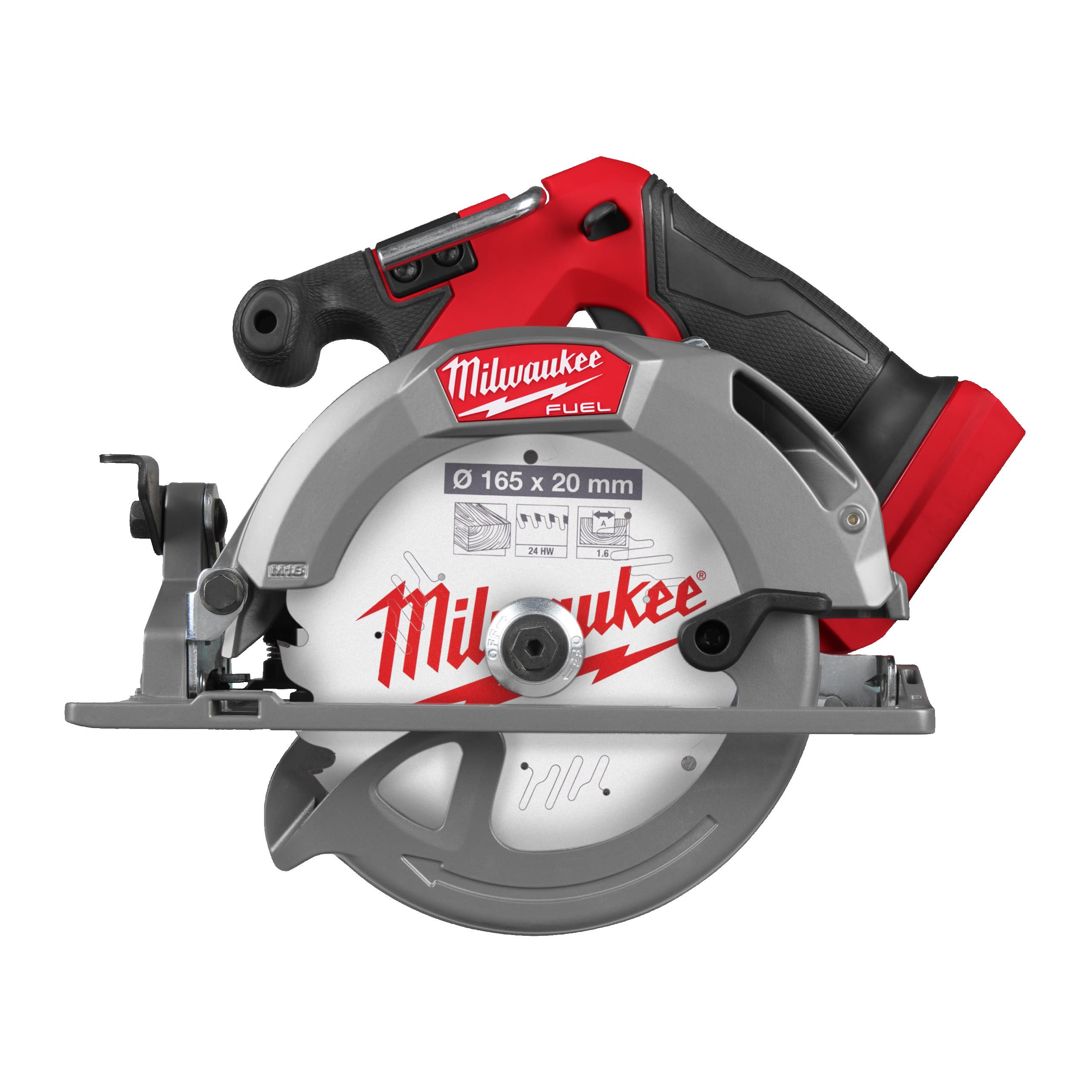 MILWAUKEE - SCIE CIRCULAIRE BOIS 18 VOLTS FUEL M18 FCS552-0