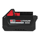 MILWAUKEE - M18 HB5 - 18V 5,0Ah HIGH-OUTPUT Red Lithium - système M18