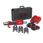 MILWAUKEE - PINCE A SERTIR 18 VOLTS BRUSHLESS ONE KEY FORCE LOGIC M18 ONEBLHPT-302C M-SET