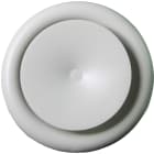 Acomat - Bouche de soufflage métallique  Ø125