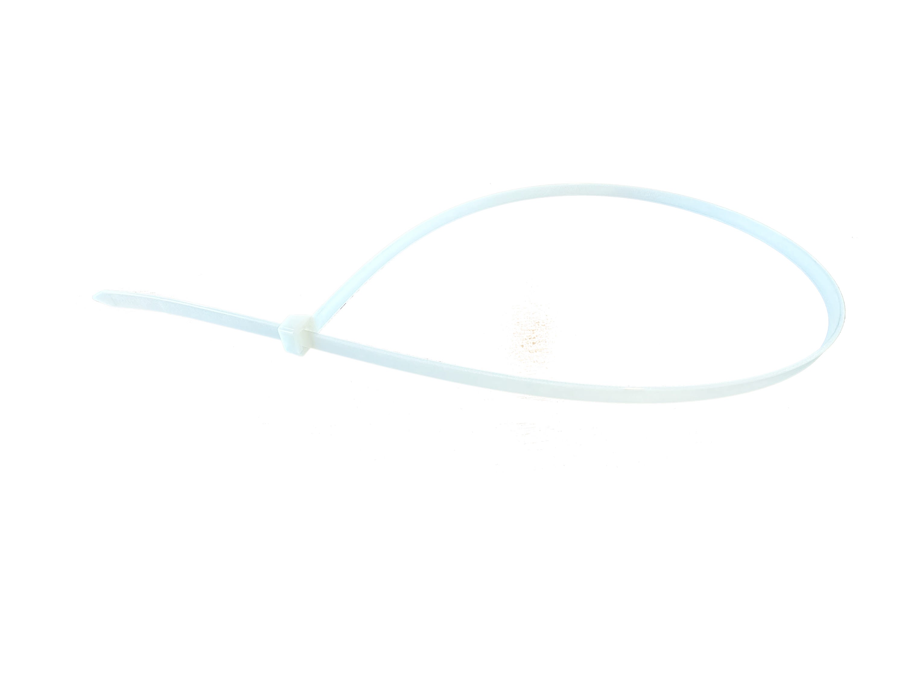 Acomat - Collier Nylon Blanc Largeur 9,0mm Longueur 800mm - Prix / 100 pcs