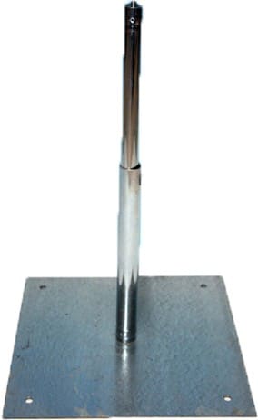 Acomat - Pieds téléscopiques avec platine 300x300