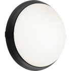 Sarlam - Hublot Super 400 en polypropylene et polycarbonate noir E27 / cfli 70W