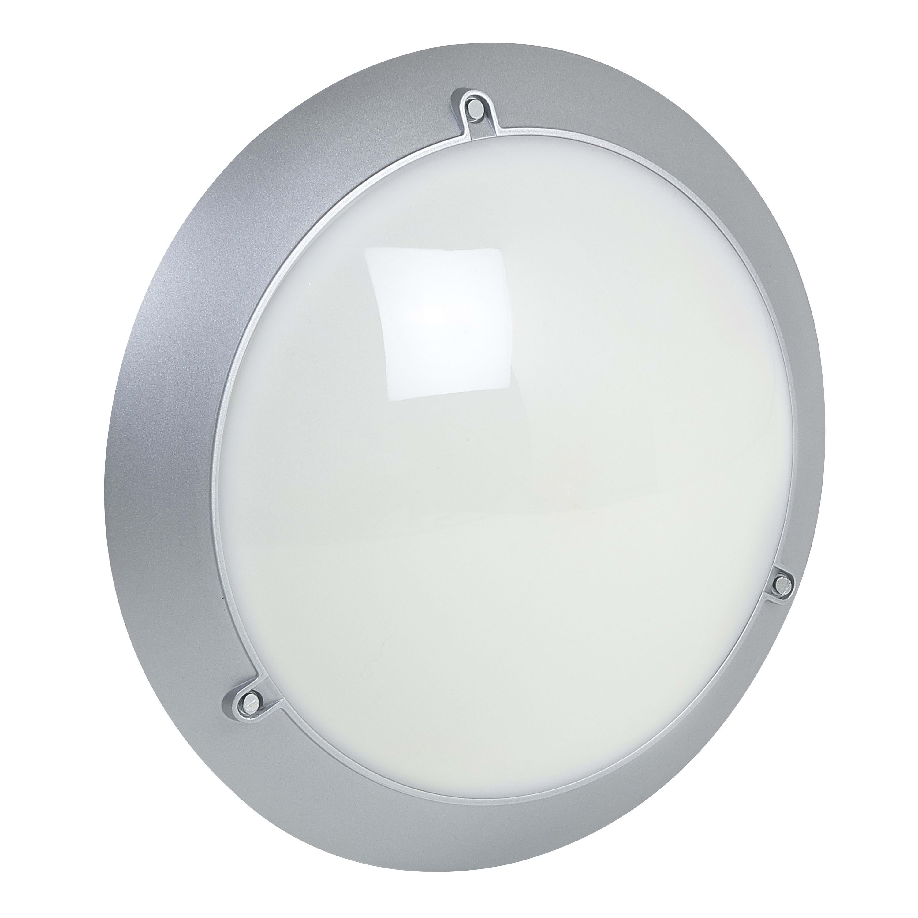 Sarlam - Hublot Chartres Infini antivandale gris métal à détection HF taille 1 LED 2000lm