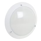 Sarlam - Hublot Chartres Essentiel antivandale blanc taille 1 à LED 1500lm ON et OFF