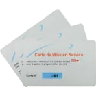 Golmar - Pack 3 cartes de mise en service HEXASOFT-HEXACT WEB controle d'acces HEXACT