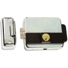 Golmar - Serrure electrique reversible 2 canons pour portillon exterieur. (12 Vca 1.5A)