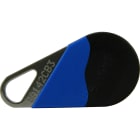 Golmar - Badge de proximite noir-bleu MIFARE 13.56 MHz toutes centrales HEXACT