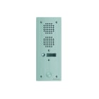 Golmar - Platine monobloc HR alu audio analogique (1+N) 1 rangee 1 bouton