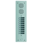 Golmar - Platine monobloc HR alu audio analogique (1+N) 1 rangee 10 boutons